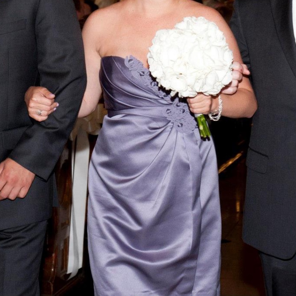 Strapless cocktail dress